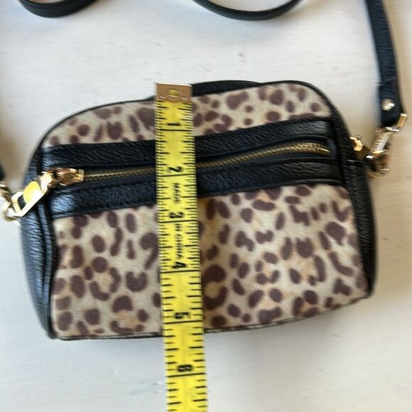 Steve Madden Leopard Print Small Crossbody Bag - Picture 13 of 13